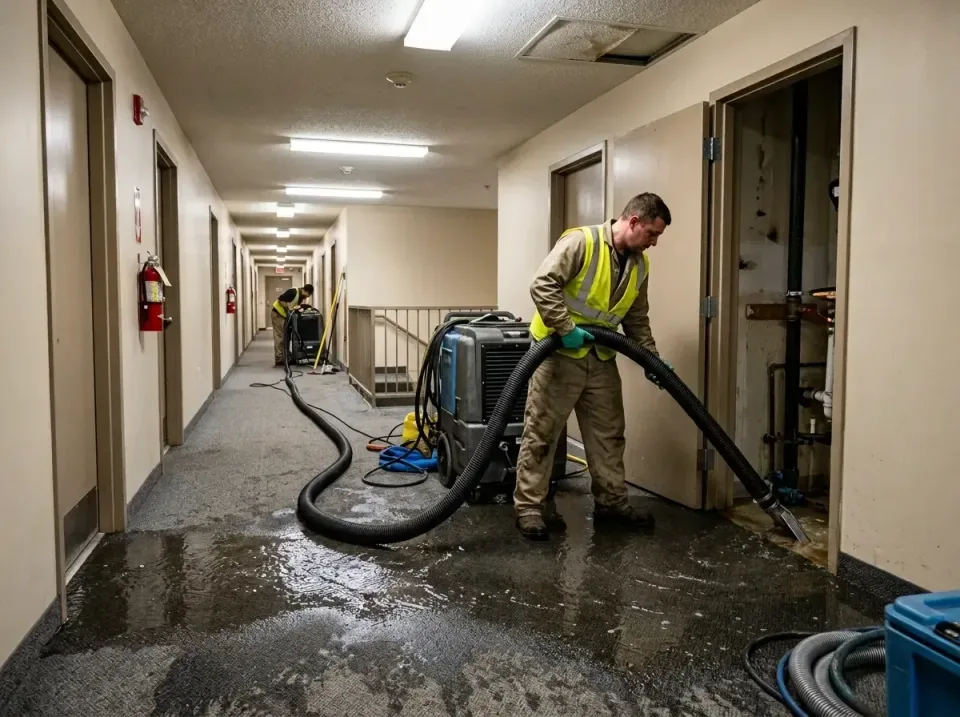 multi-unit-apartment-hallway-f-005 — frequently asked questions, Emergency Burst Pipe Water Extraction & Removal in Sutter,…